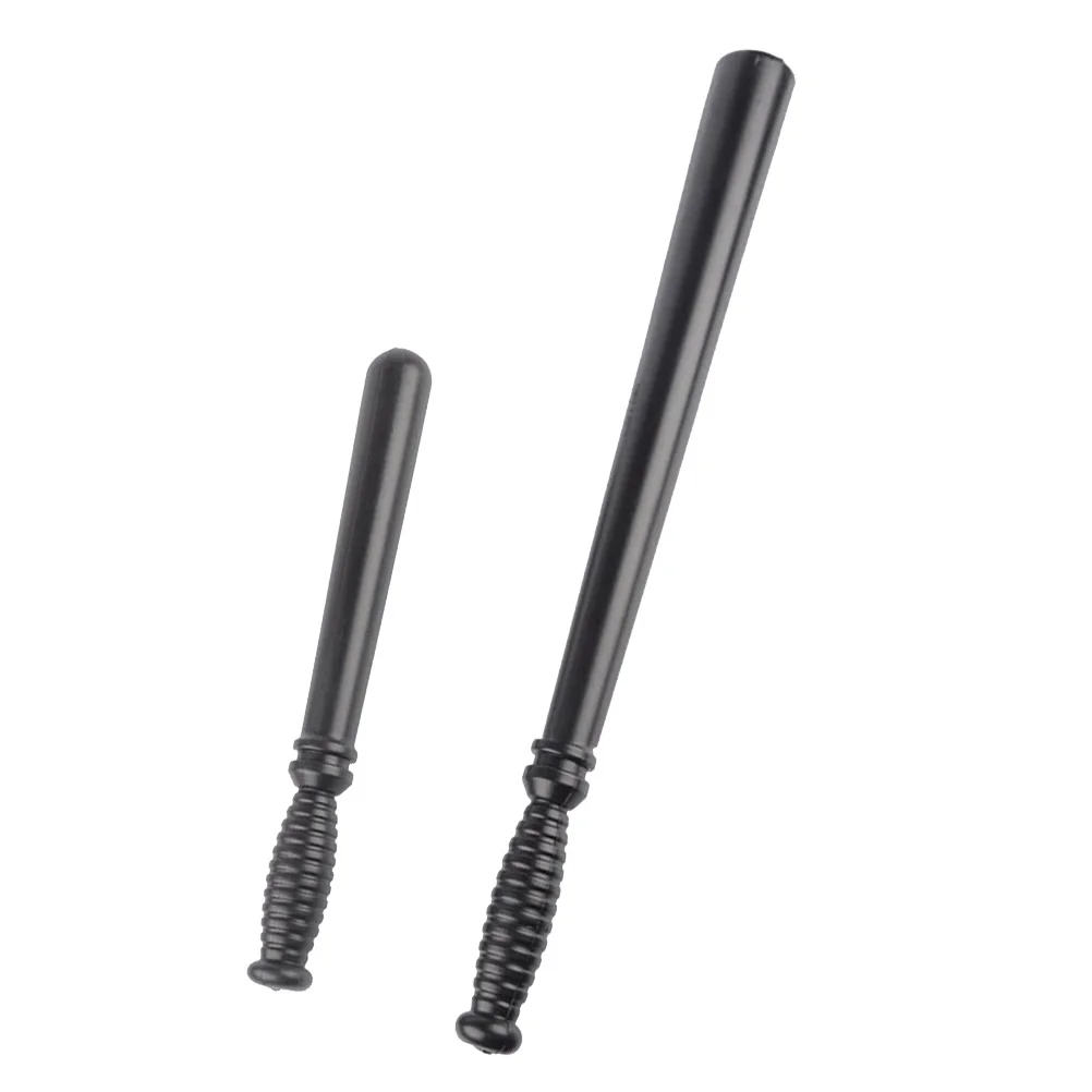 2pcs Simulation Police Nightstick Police Cosplay Accessories Simulation Batons Halloween Nightstick Props Kids Spontoon Toy