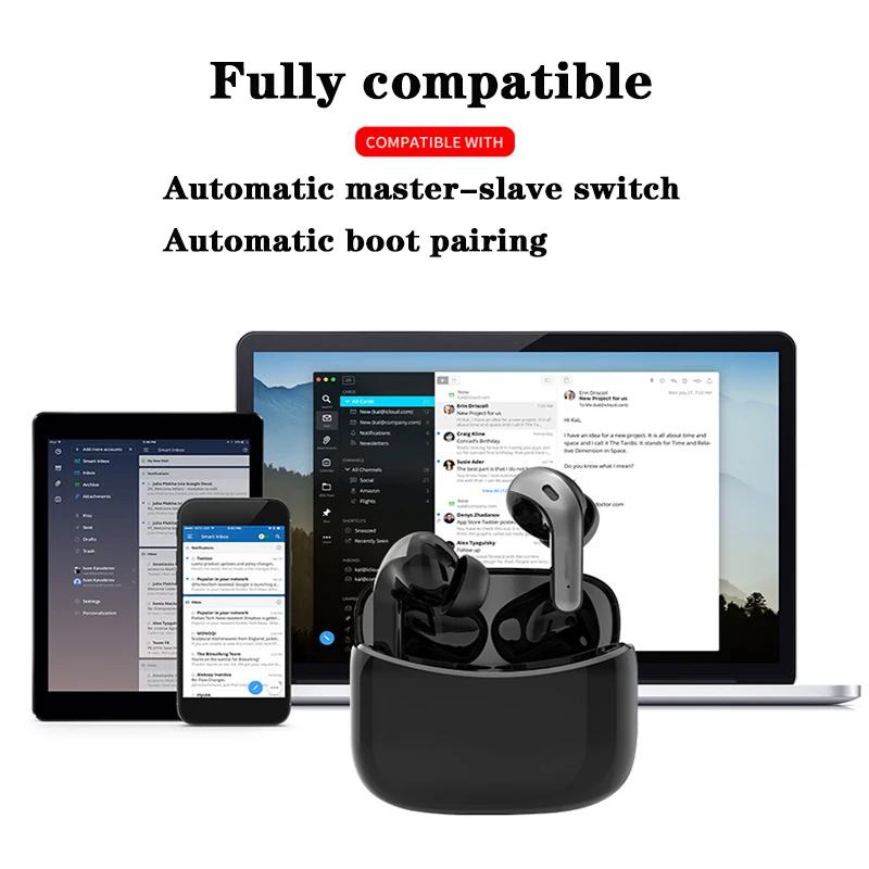 Oppselve Bluetooth Headphone Wireless Earphones LED Display Bluetooth 5 0 Sport Headset Earbuds for iPhone 12 Mini 11 Pro Max