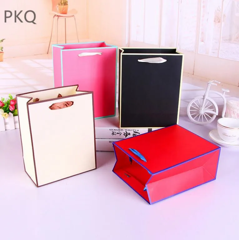 8 Stuks Gemengde Kleur Kraft Papieren Gift Bag Met Handvat Bruiloft Verjaardag Party Gift Nieuwe Jaar Winkelen Pakket Zakken 8 Stuks Gemengde Kleur Kraft Papieren Gift Bag Met Handvat Bruiloft Verjaardag Party Gift Nieuwe Jaar Winkelen Pakket Zakken
