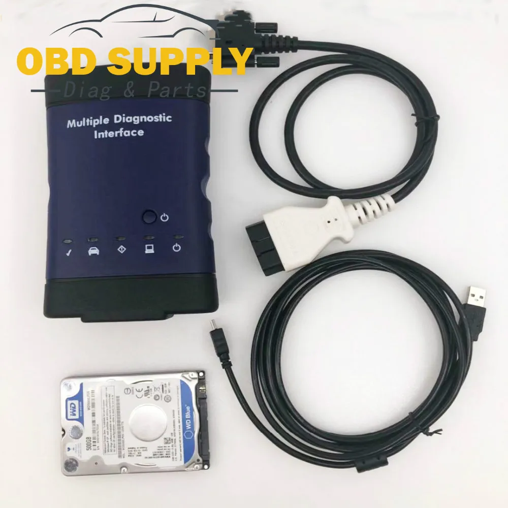 2018 Best price For GM-MDI Scan tool without Wifi with carry box 