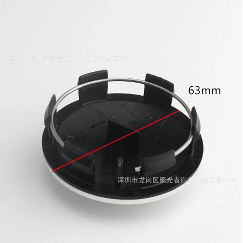 4PCS 63mm Wheels Center Hub Caps for D-odge SRT Caliber Challenger Journey Caravan Durango Nitro Car Wheel Cover Accessories