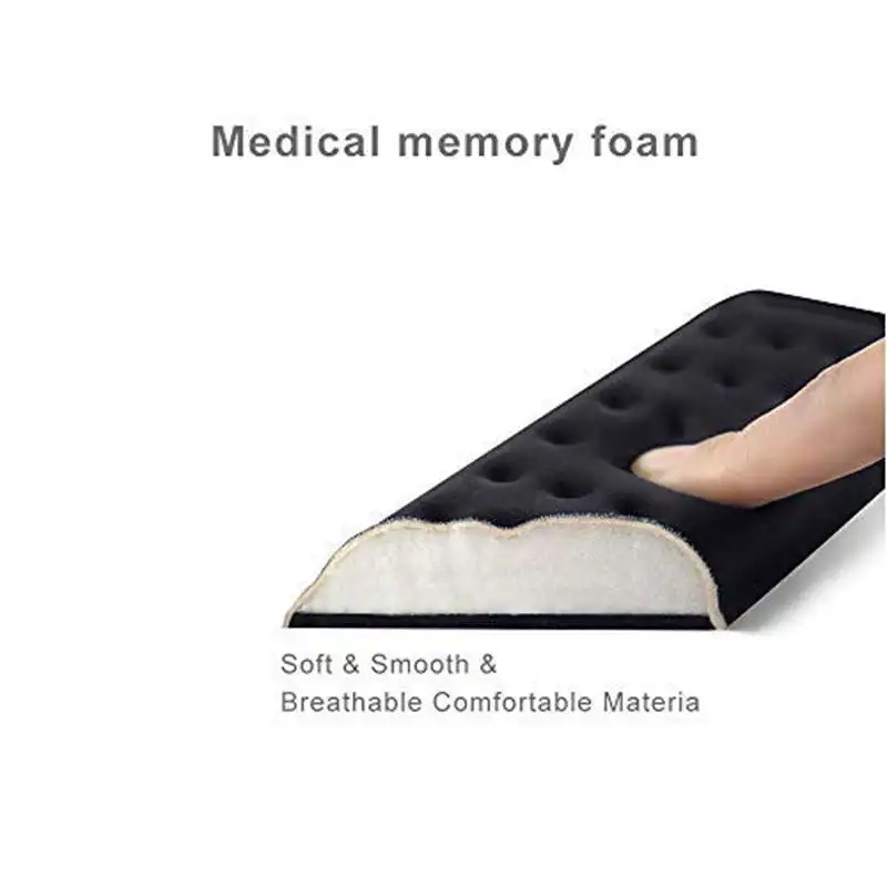 Клавиатура, подставка для запястья, игровая, без ключа, Memory Foam, подставка для рук, для офиса, компьютера, ноутбука, Mac, ввода и боль в запястье