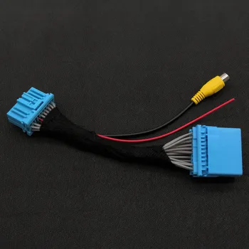 

20Pin Original Video Input Switch Reverse Camera RCA Adapter Cable For Suzuki SX4 Hatchback