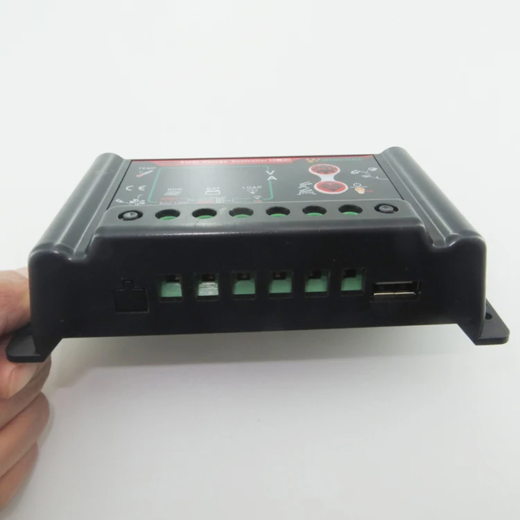 SL02B-10A 20A 30A 12V24V регулятором солнечного заряда Управление