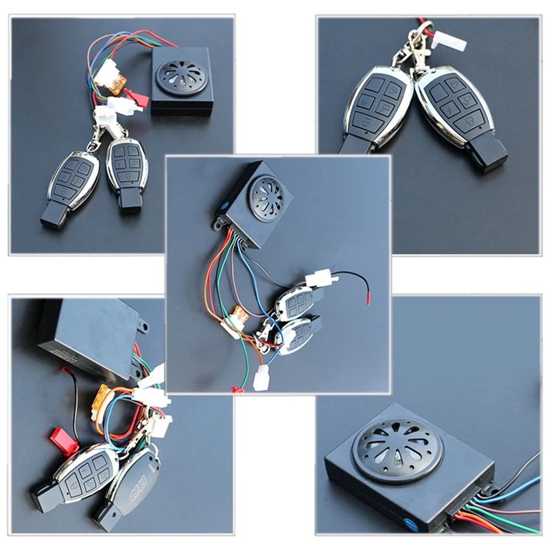 ГОРЯЧАЯ HG Электрический велосипед сигнализация двойной Дистанционный Замок