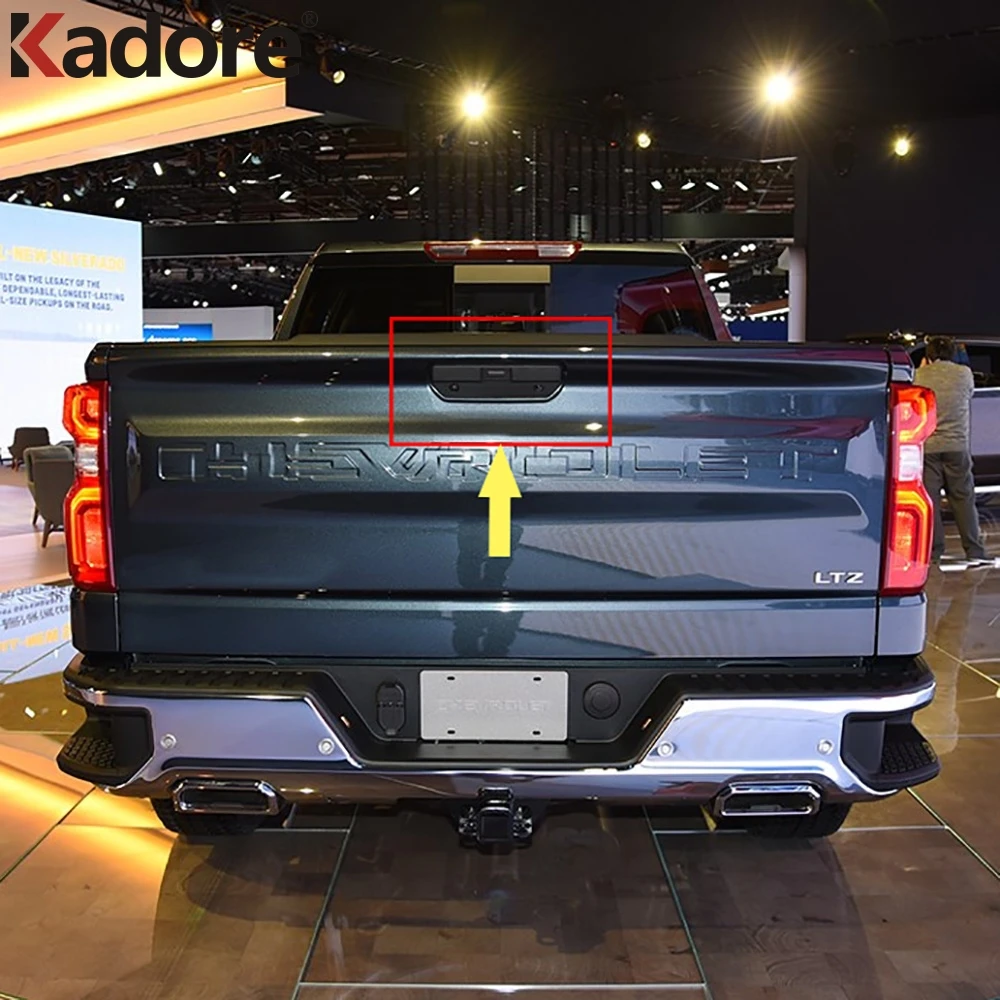 Накладка на дверную ручку для Chevrolet Silverado 1500 2019 2020 хромированная из АБС-пластика |