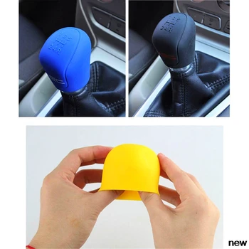 

Car suv rubber Gear Shift Knob shifter Cover for Mercedes Benz GL63 GL-Class G65 G550 G350 E300 GLC GLC43 G350d EQA E43