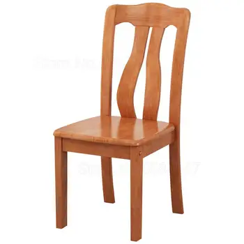 

Solid wood dining chair home adult simple modern restaurant dining table chair oak wood stool back solid wood chair