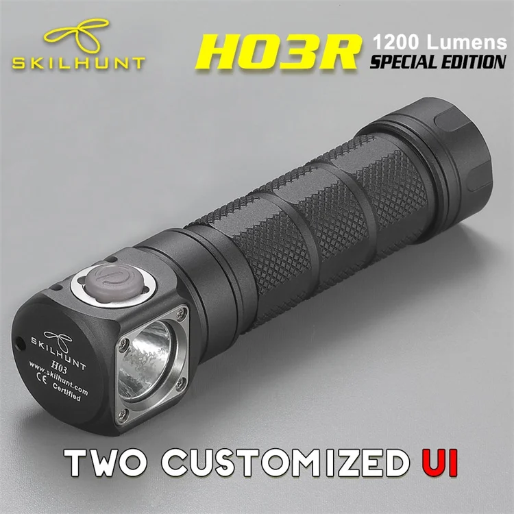 Skilhunt H03 SE H03R SE H03F SE светодиодный фонарик лампа фронтальная Cree XML1200Lm охота рыбалка кемпинг фонарик+ повязка на голову