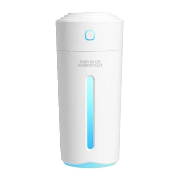 

DC5V 2W USB Star Cup Air Humidifier Cleaning Care Skin Nano Spray Technology Mute Design Color Lamp Office Humidifier