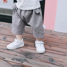 Новые летние товары, Большие Штаны-шаровары в Корейском стиле с ушками из мультфильмов, детские шорты