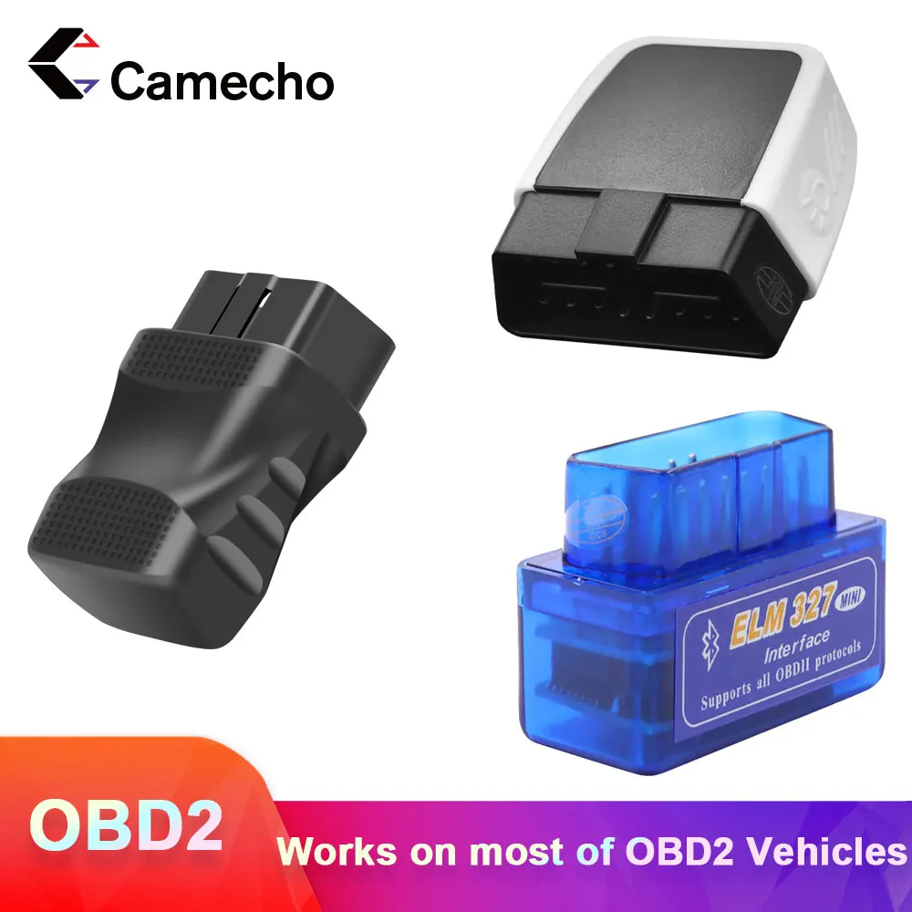 Camecho Bluetooth OBD2 сканер автомобиля диагностический инструмент считыватель кода Android