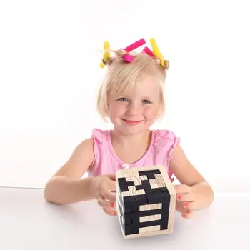 

Educational Wood Puzzles For Adults Kids Brain Teaser 3D Russia Ming Luban For Adults Kids Brain Teaser IQ Puzzles