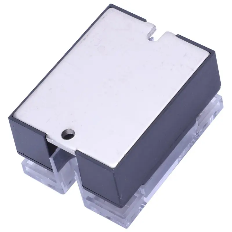 DC 3-32V к AC 24-480V твердотельное реле SSR 10A с черным радиатором