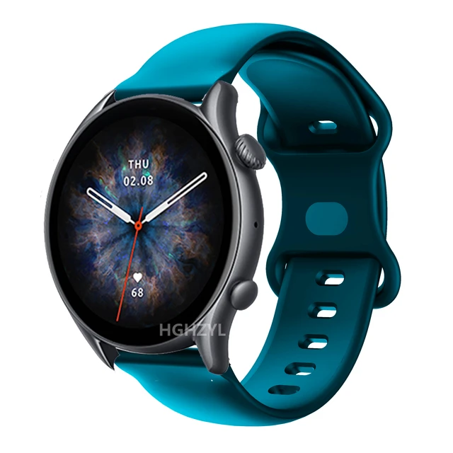 22mm Watch Straps For Xiaomi Huami Amazfit GTR 4/3 Pro Smartwatch Bracelet Correa  Amazfit GTR2