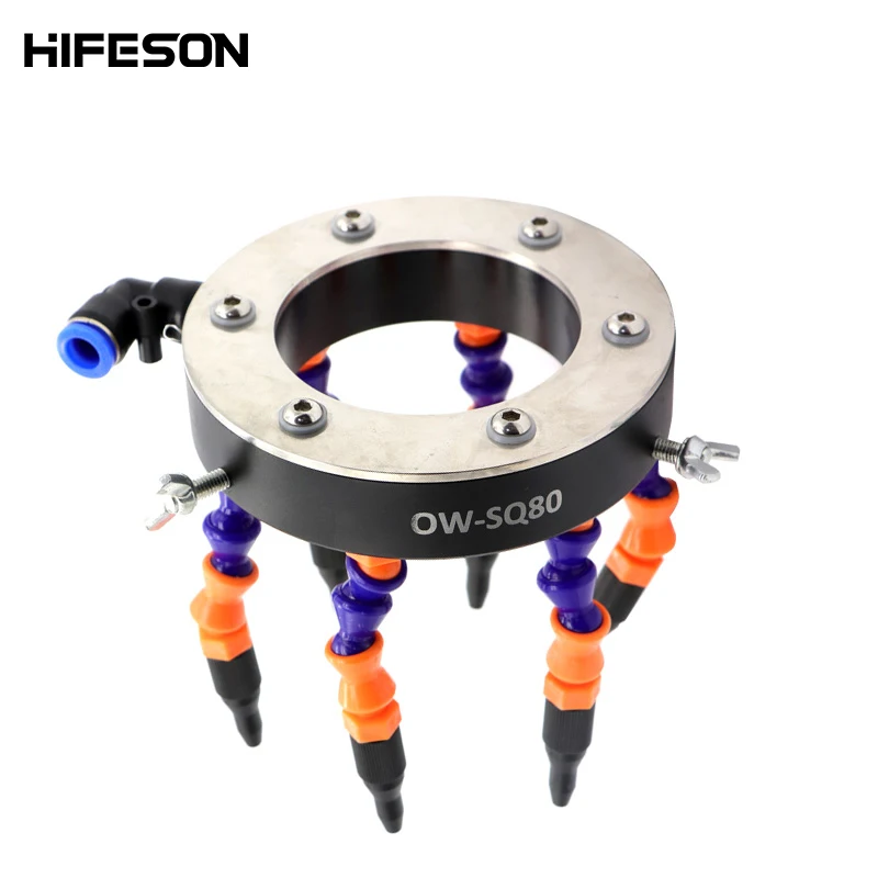 

Water Spraying Ring Engraving Carving Machine Cooler 80mm Inner Diameter 6 Nozzle Cooling Tool