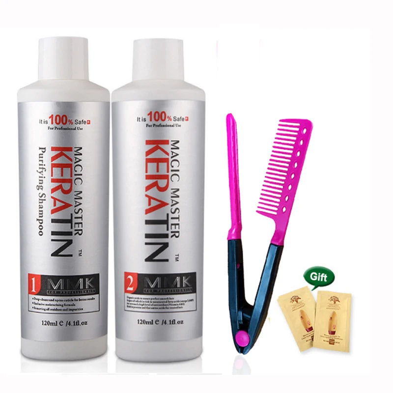 120ml MMK keratin Treatment Keratin Coconut Oil Hair Straightening