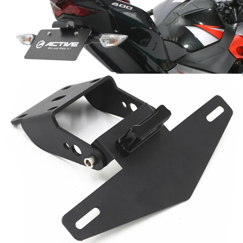 

Kawasaki Z400 NINJA400 250 License Plate Holder LED Light Bracket for Ninja400 Ninja250 Z400 2018-2020 Rear Tail Fender Plate