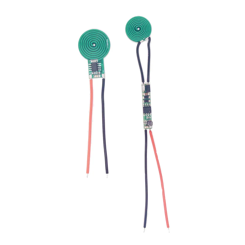 Taidacent 5V Input 5V 200mA Output Toothbrush Wireless Charger Module Inductive Charging PCB Wireless Power Induction Charger