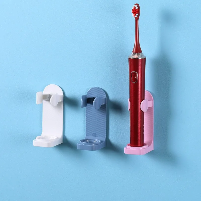 Traceless Toothbrush Stand Rack Organizer Electric Toothbrush Holder Wall Mounted Bathroom Accessories