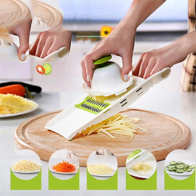 Кухонные аксессуары Vegetabl Терка с контейнером многофункциональный инструмент для фруктов измельчитель слайсер мандолин Овощечистка резак