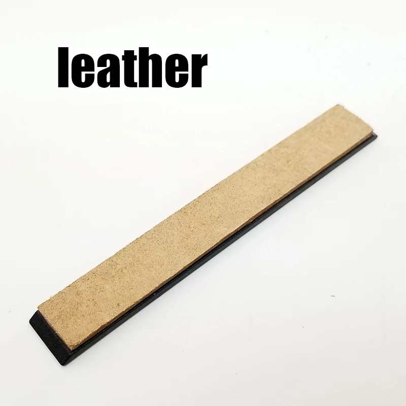 Кожа Honing Strop соединение шлифовальный нож паста - Цвет: 1 pcs leather