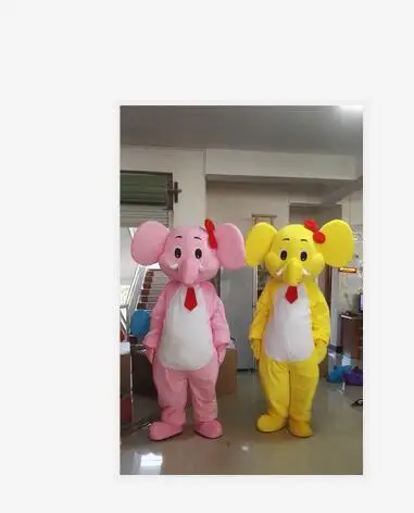 Стиль Dumbo mascost костюм маскарадный костюм слона с большим ухом для взрослых животных Хэллоуин вечерние мероприятия - Цвет: left one