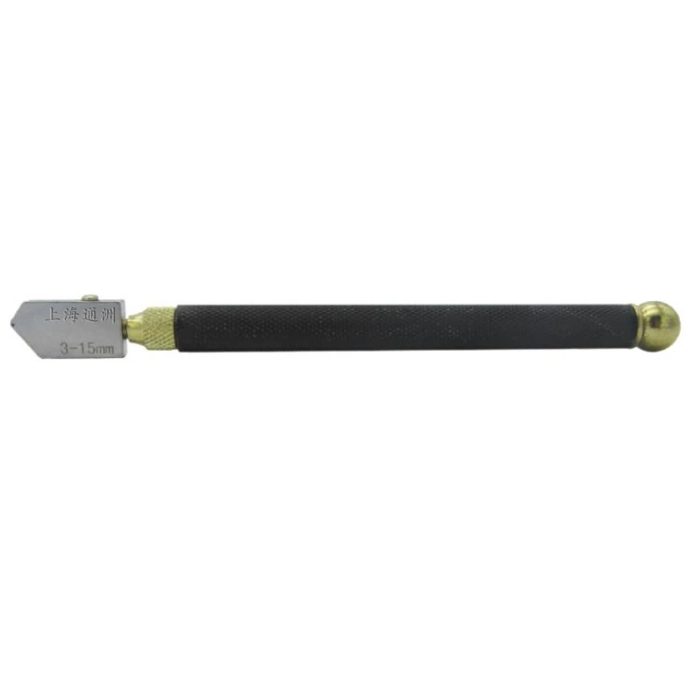 Профессиональный стеклянный Резак алмазный наконечник противоскользящая металлическая ручка 3-15 мм режущий инструмент PAK55