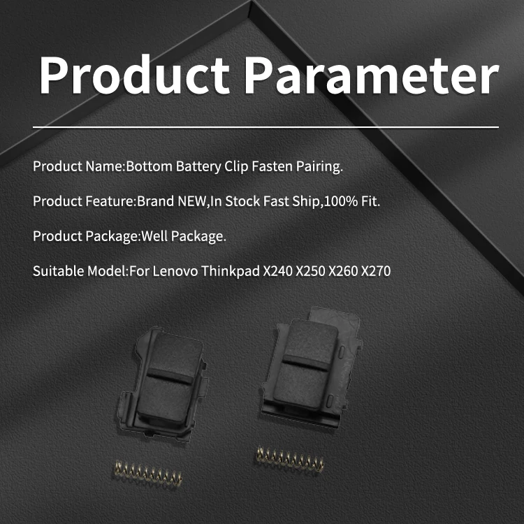 for thinkpad x240 x250 x260 x270 bottom battery clip 5