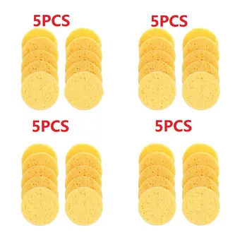 

Natural Cleansing Face Wash Sponge Face Makeup Sponge Puff Clean Cotton Makeup Remover Cosmetics 20Pcs/50Pcs