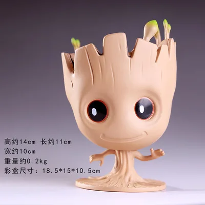 Anime Galaxy Guard Flowerpot Shuren Grout Baby Small Tree Pvc Garage Kit Decoration Buy At The Price Of 13 59 In Aliexpress Com Imall Com