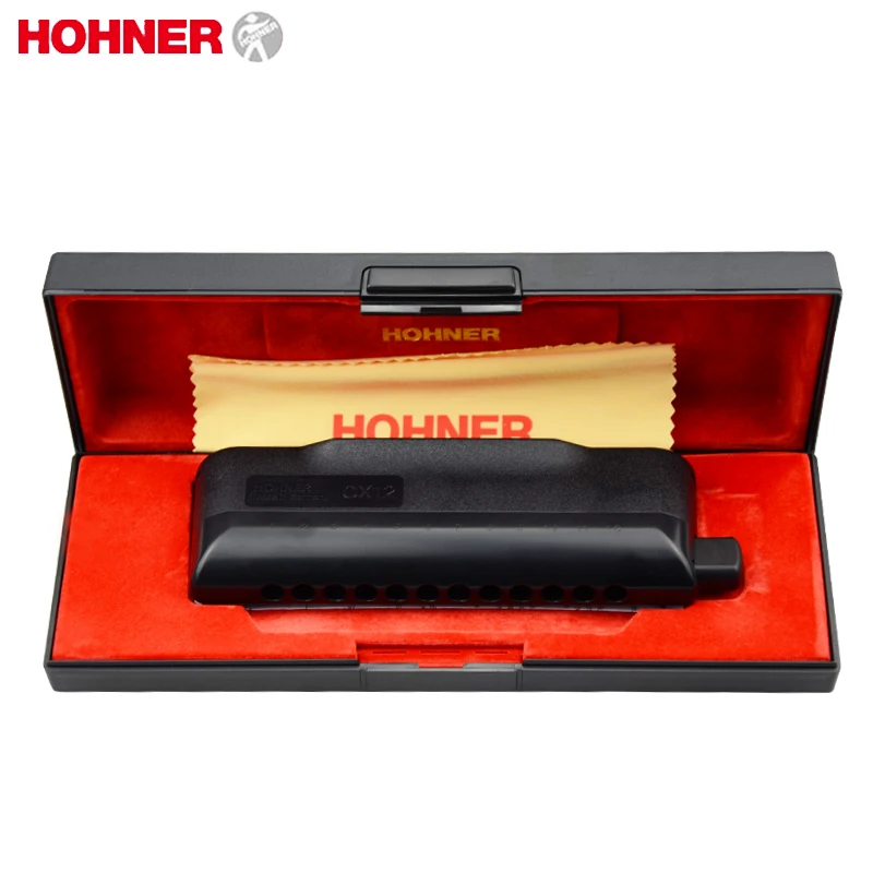 HOHNER CX-12 профессиональная Хроматическая губная гармоника быстрая разборка C Ключ Armonica рот Ogans Германия латунь Рид