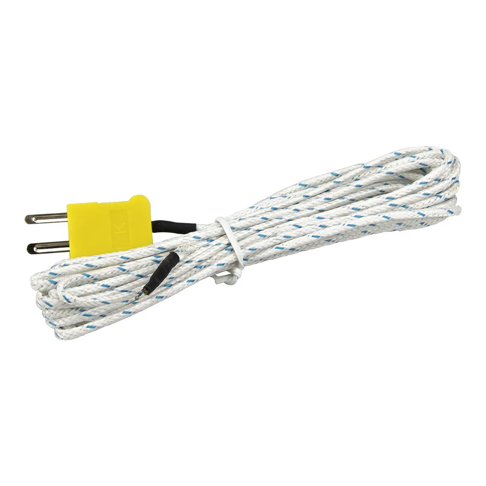 TP-01 K type 3m cable wire head plug connection thermocouple temperature sensor for TM-902C TES-1310