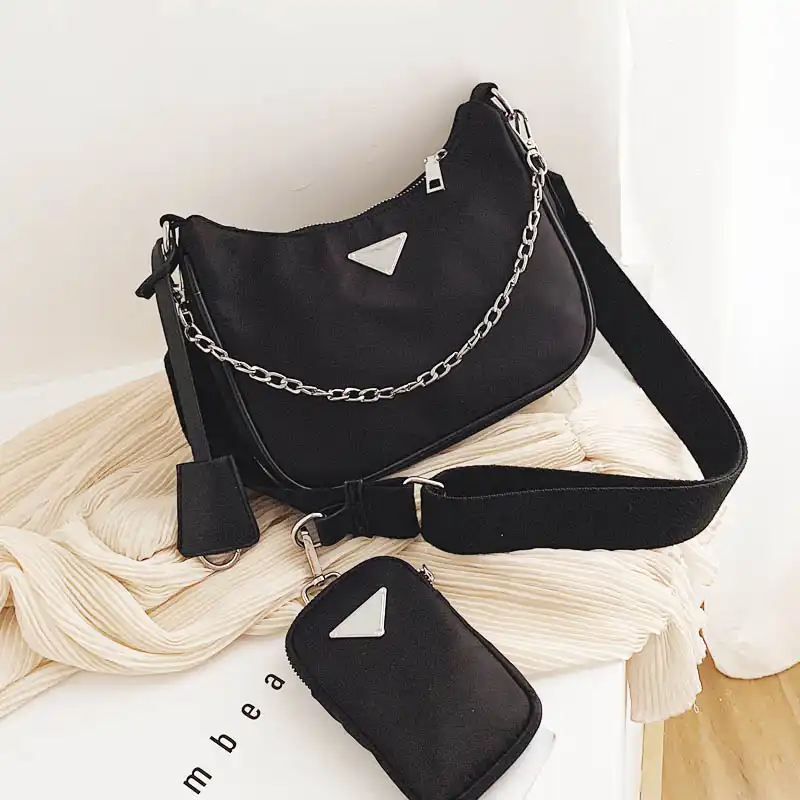 designer nylon crossbody bag