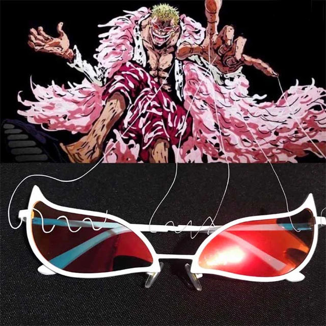 Vintage Trendy Mens Sunglasses For Cosplay Donquixote Doflamingo One Piece  Design With UV400 Metal Pipe Frames From Ericgordon, $13.16