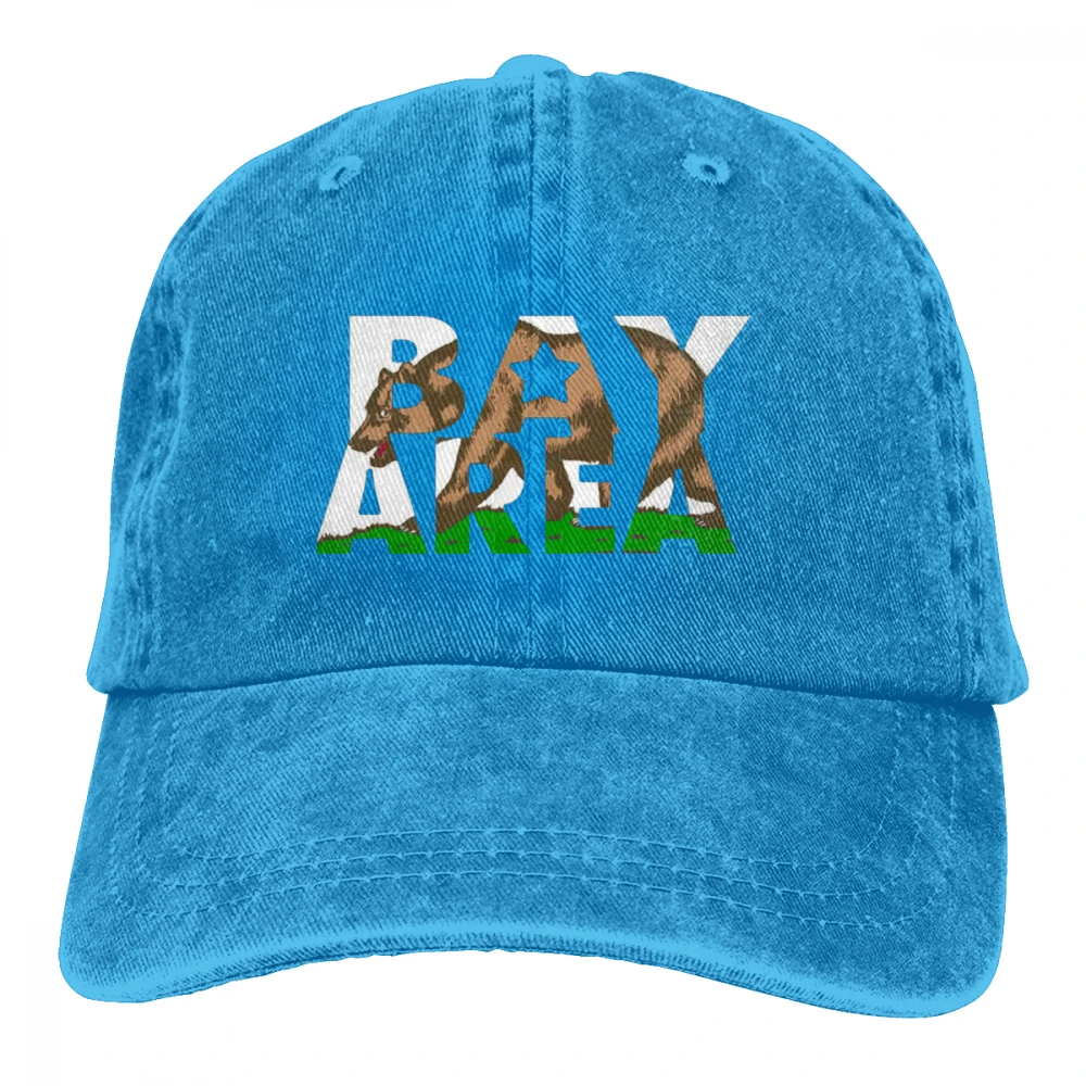 Casquette унисекс Мужские Женские джинсовые бейсболка с ремешком и регулируемой шапкой для гольфа