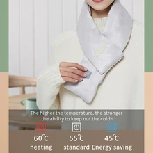 Winter scarf heating scarf usb heating scarf three-speed adjustment scarf for women to keep warm in winter with high quality