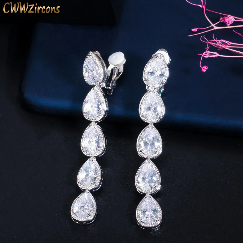 Boucles D'oreilles PercÃ©es Vintage En Or Et Cristal - Coeur Avec Diamant - ModÃ¨le 4088