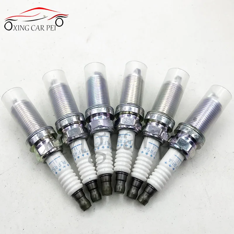 6PCS 22401-5M015 PLFR5A-11 Iridium Spark Plug For Nissan Teana Altima Frontier Murano Sentra Titan March Skyline Infiniti | Автомобили и