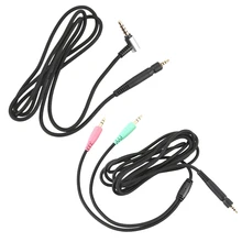 2 Pcs Replacement Cable for Sennheiser G4Me One Game Zero 373D Gsp 350 Headphones 2 Meters 1 2 Meters