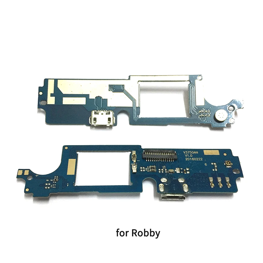 10PCS USB Port Charging Board For Wiko Robby / Robby2 Fever 4G Dock Flex cable Repair Parts | Мобильные телефоны и