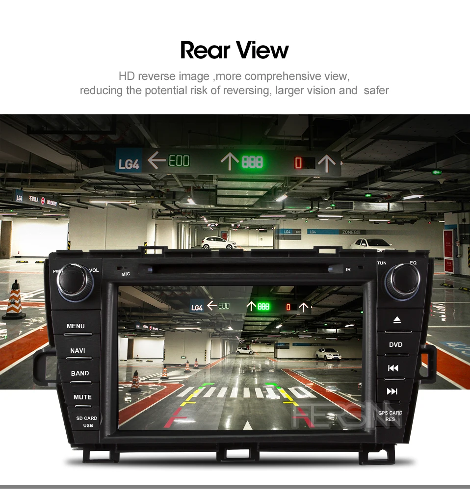 Fersinny android 9,0 автомобильный dvd для Toyota Prius 2009 2010 2011 2012 2013 gps навигации мультимедийный плеер