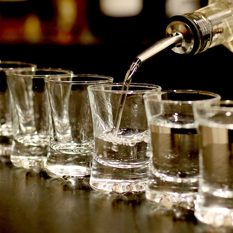 Набор из 6 стаканов для водки baijiu 40 мл|Рюмка| |