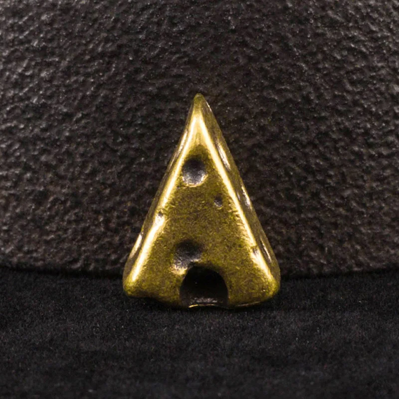brass cheess keychain pendant (4)