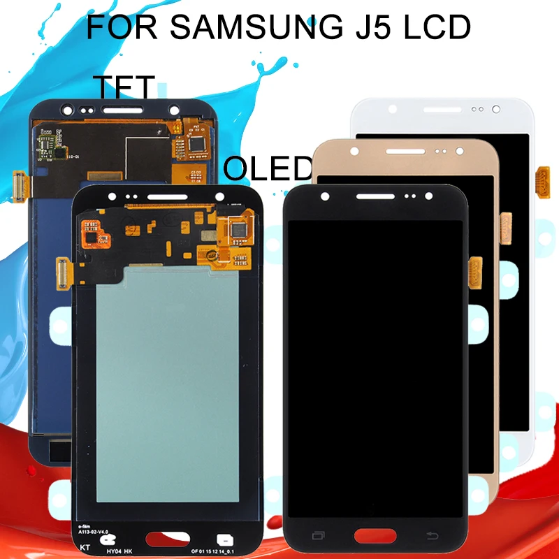 ЖК-дисплей Catteny J500 для Samsung Galalxy J5 2015 сенсорный экран с цифровым преобразователем в