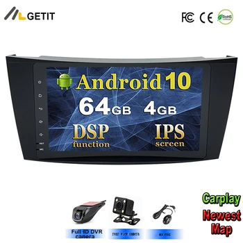 

DSP IPS 4G 64G Android 10 2 din car player For Mercedes Benz E-class W211 E200 E220 E300 E350 E240 E270 E280 CLS CLASS W219