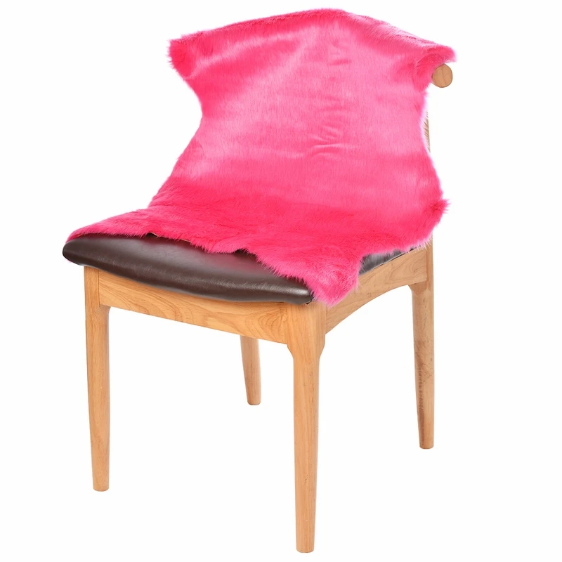 1pc Soft Imitation Wool Sofa Cushion Rug Non-Slip Whole Sheepskin Bay Window Living Room Bedroom Blanket Carpet Cushion M/L