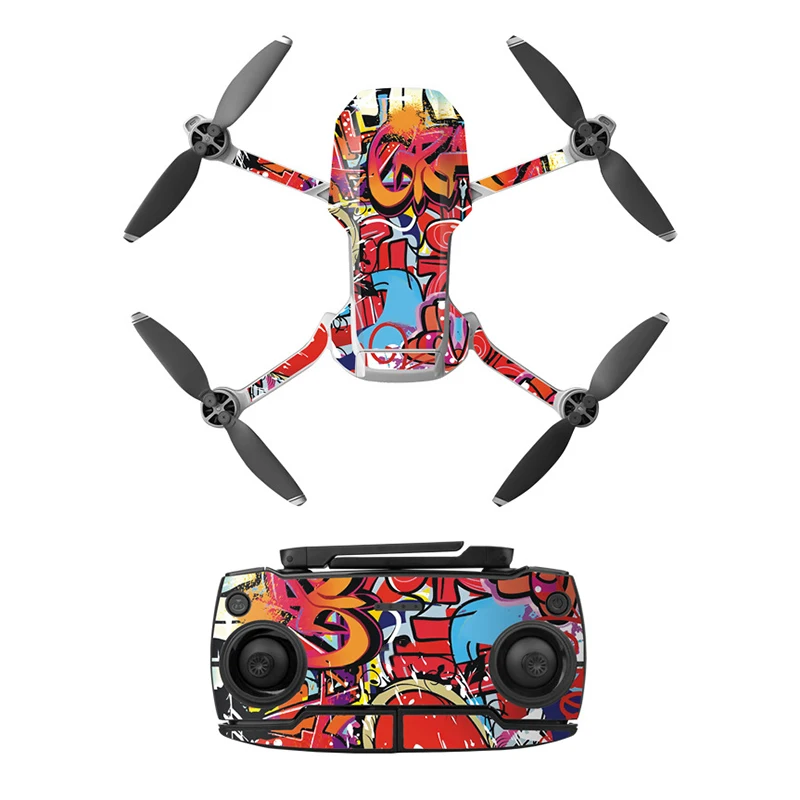Водонепроницаемый ПВХ защитная Пленка Наклейки Комплект для DJI MavicMini Drone PUO88