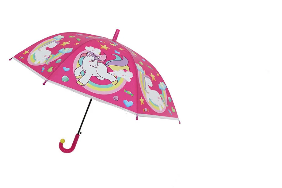 Детский зонт Единорог Прозрачный Paraguas Parapluie Ombrello Sombrilla складной зонтик Mujer прозрачный зонт Paraplu - Цвет: Kids Umbrella 8