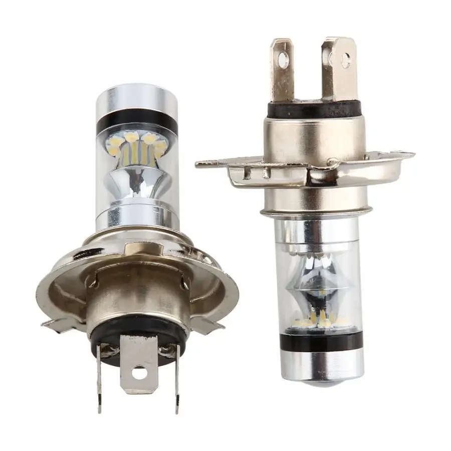 Автомобильная противотуманная фара 2x H4 30 Вт Светодиодный светильник fendinebia Lampadina Luce Bianco противотуманная фара 20-SMD